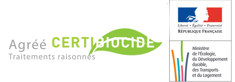 Agréé Certobiocide — Traitements raisonnés