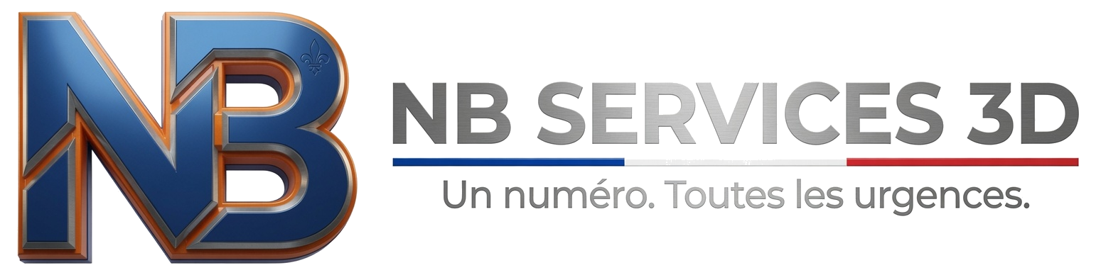 NB Services 3D — Un numéro. Toutes les urgences.